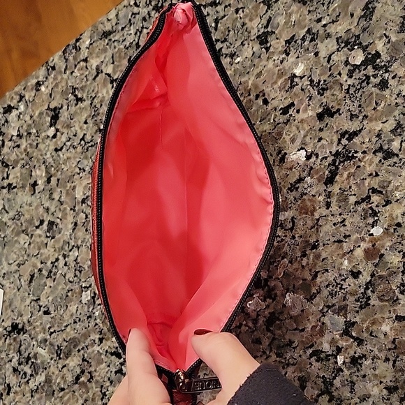 Clinique x Kate Spade makeup cosmetic bag - Picture 4 of 6